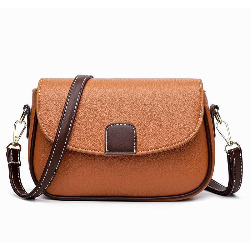 Sacs à bandoulière à rabat pour femmes, petit sac carré polyvalent