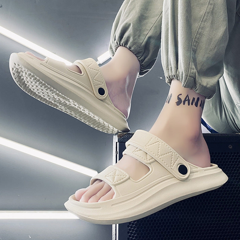 Sandalias casuales antideslizantes de fondo suave para hombre