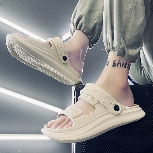 Sandalias casuales antideslizantes de fondo suave para hombre
