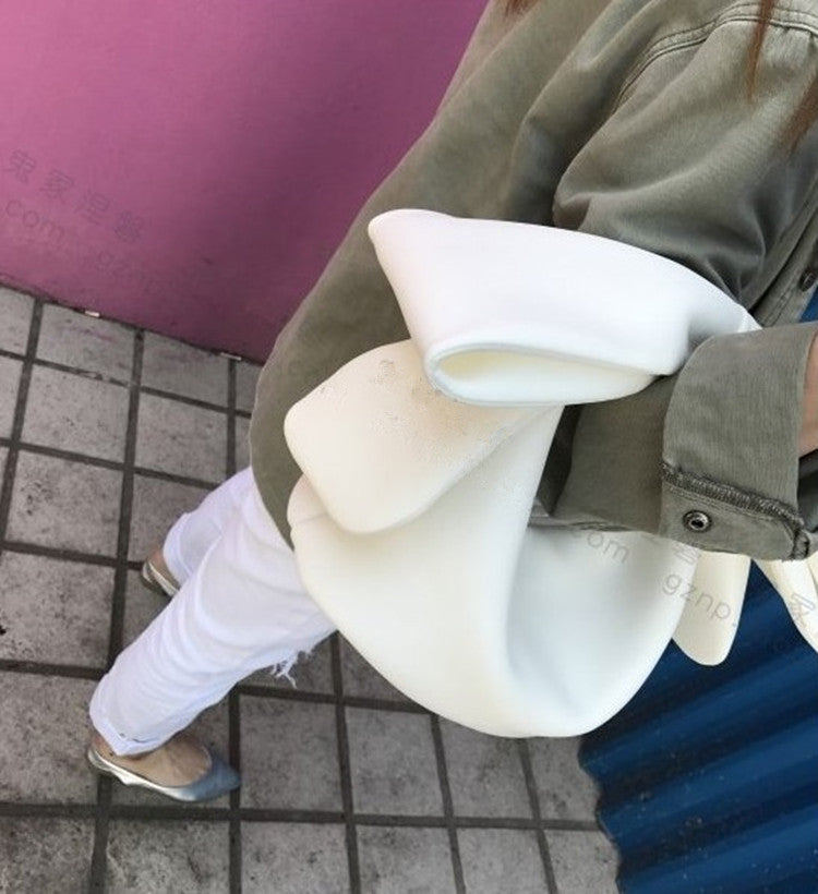 Retro Cute Bow Space Cotton Handbag For Women