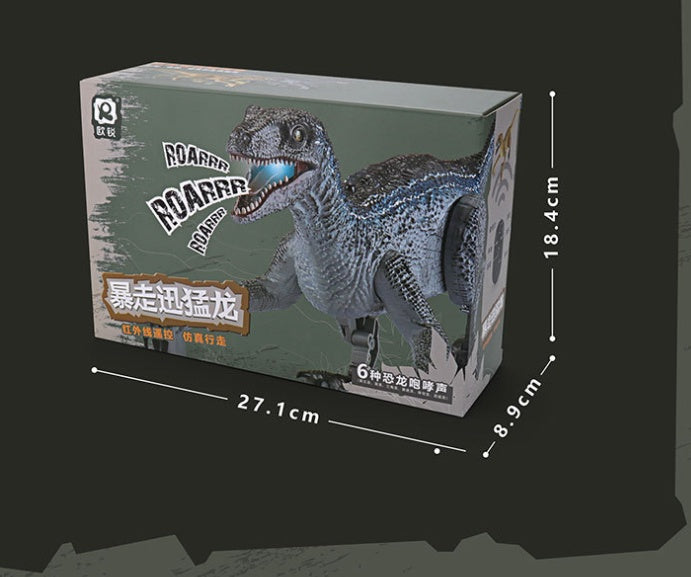 Compatible avec Apple, jouets télécommandés dinosaures RC pour garçons, jouets dinosaures, cadeau pour enfants