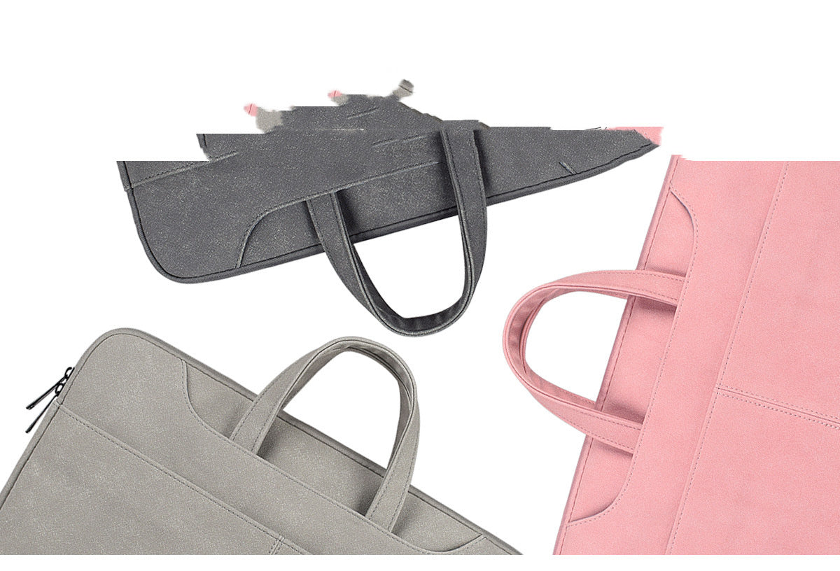 Bolso para portátil Hombro portátil PU esmerilado