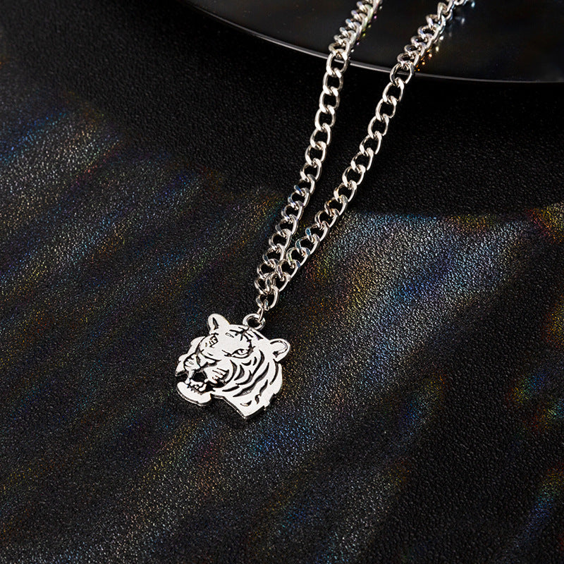 Collier chaîne en acier titane pour hommes