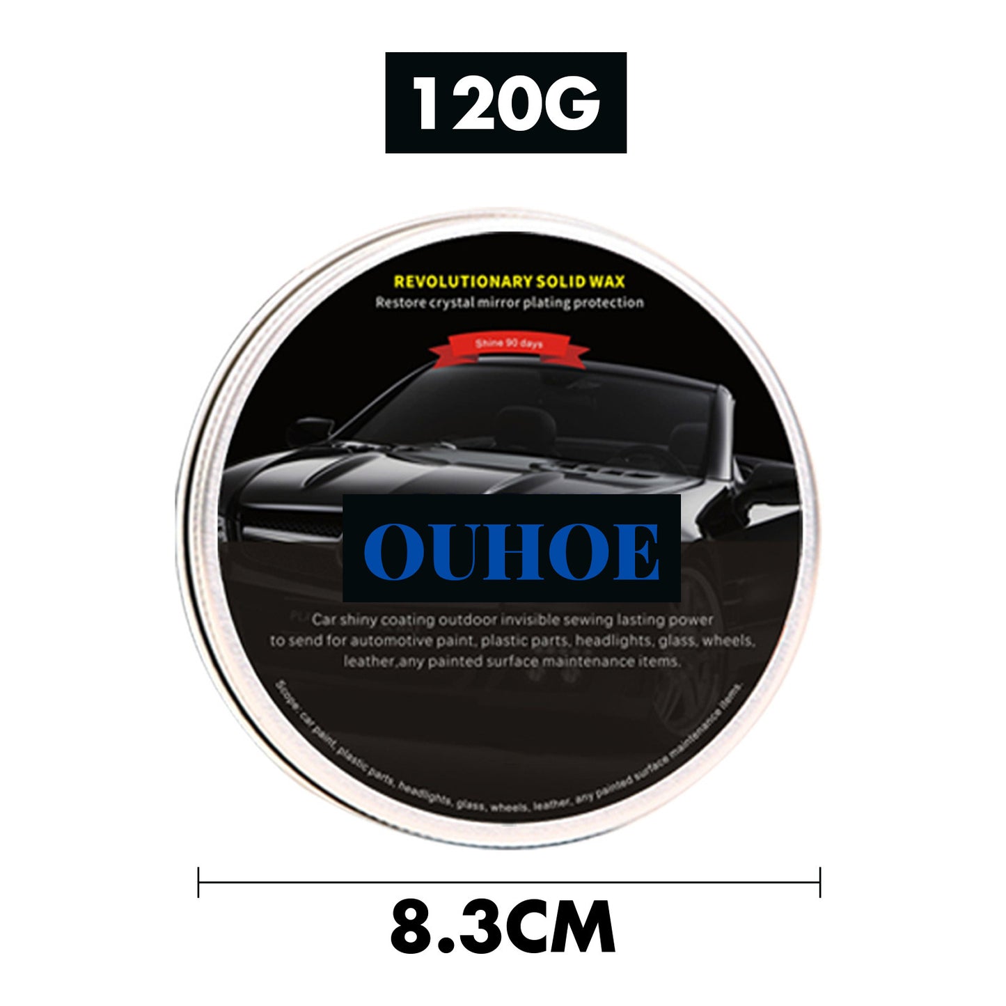 Cire solide automobile imperméable et antisalissure