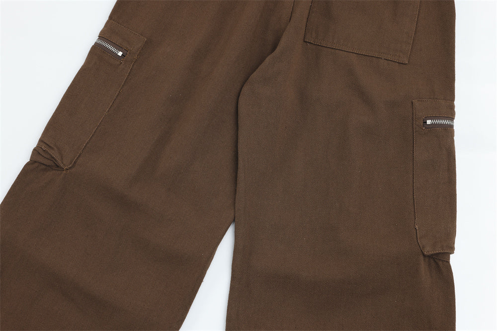 Men's Fashion Wide-leg Straight Long Pants