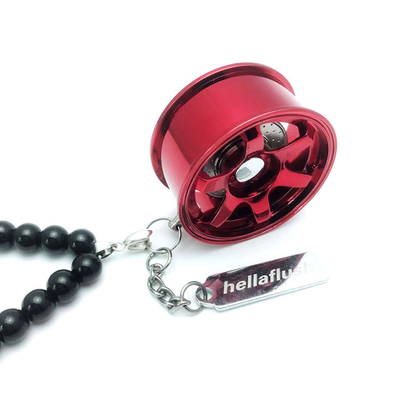 Fashion Rearview Mirror Car Tire Ornaments