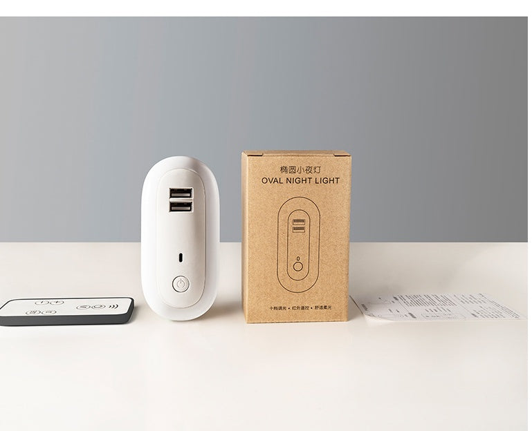 Lampe murale LED avec télécommande USB, variateur de synchronisation, veilleuse Simple, pour chambre à coucher, salon, couloir, prise de lampe murale LED