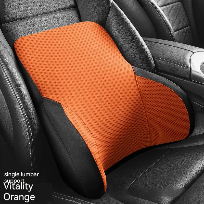 Almohada de soporte Lumbar hidrofóbica tridimensional de espuma viscoelástica, ligera, a prueba de aceite, de lujo, cómoda y transpirable, reposacabezas automotriz para coche