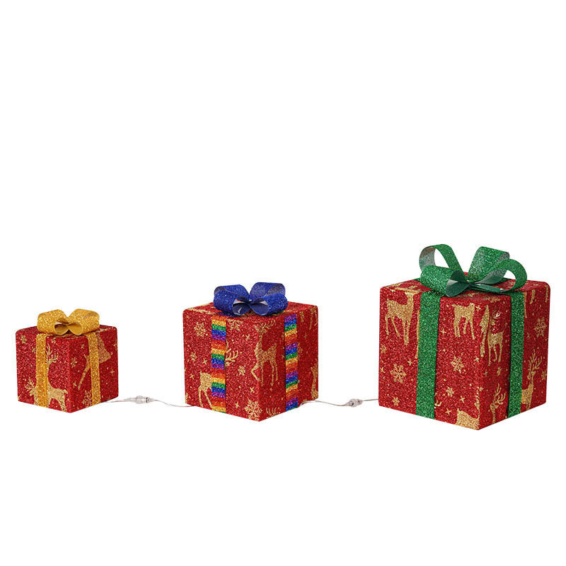 Coffret cadeau de Noël, ensemble de trois pièces