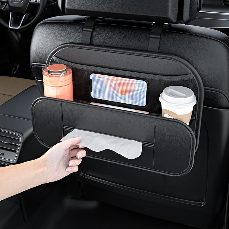 Bolsa de almacenamiento trasera para asiento de coche