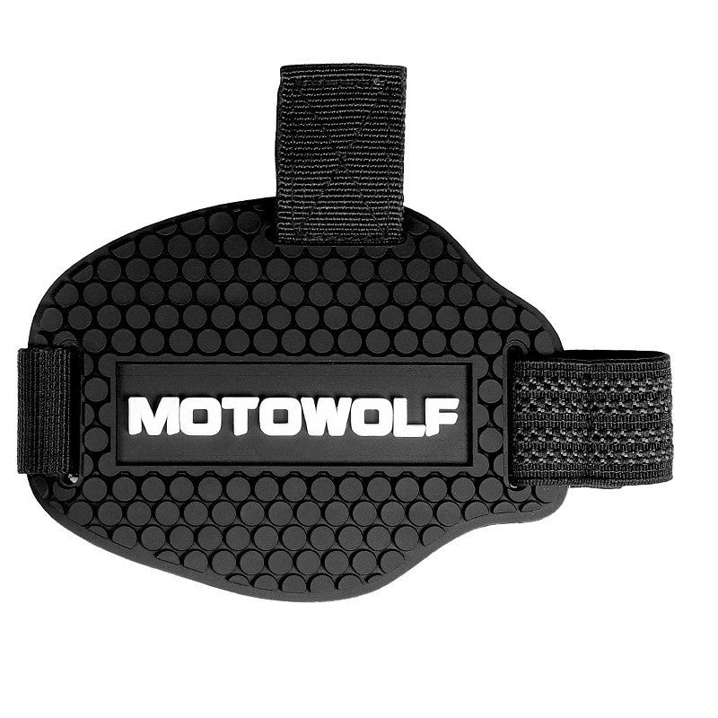 Equipo de protección para zapatos de moto.