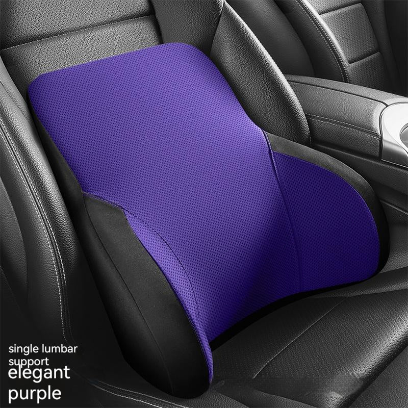 Almohada de soporte Lumbar hidrofóbica tridimensional de espuma viscoelástica, ligera, a prueba de aceite, de lujo, cómoda y transpirable, reposacabezas automotriz para coche