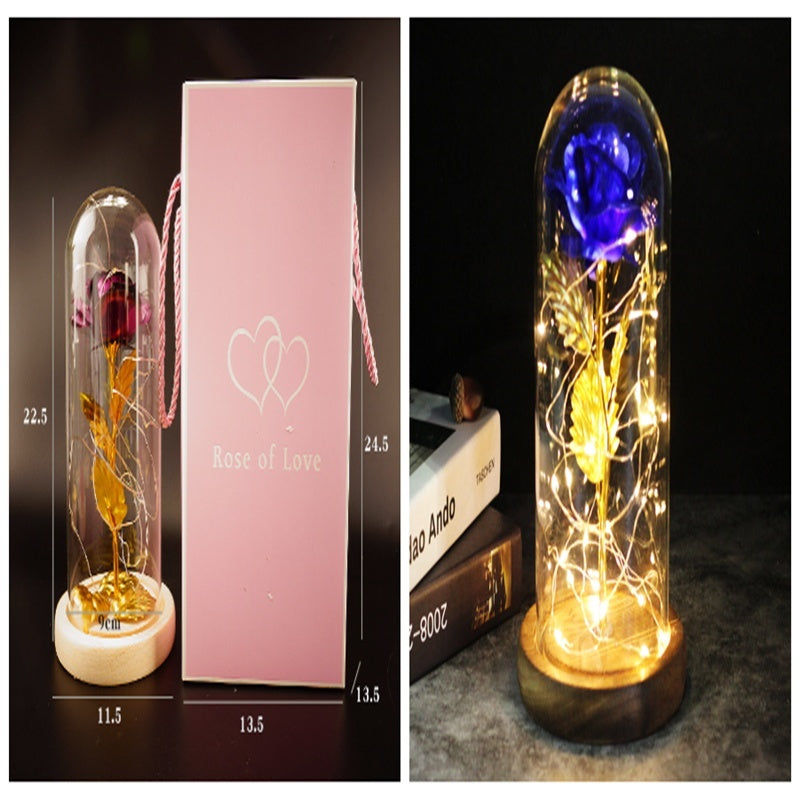 Cubierta de cristal del Principito Rosa