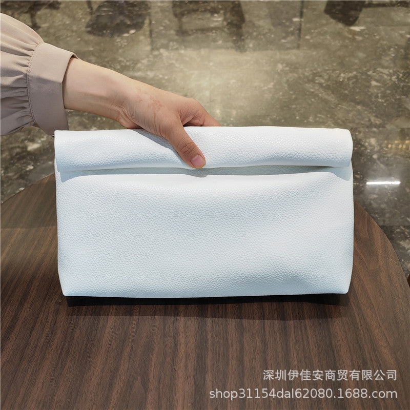Sac à main simple en cuir de grande capacité