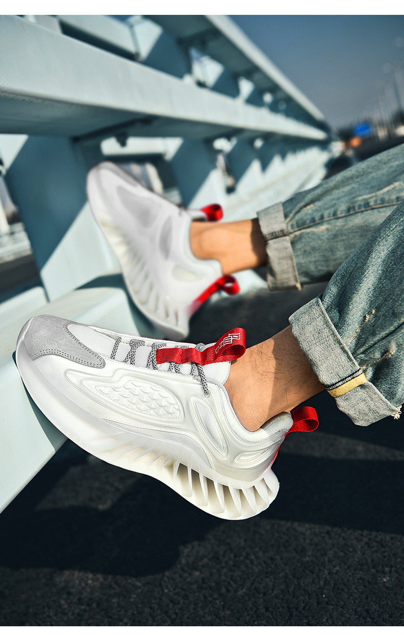 Zapatos de hombre Blade de gran tamaño, zapatos deportivos para correr de caña baja para estudiantes