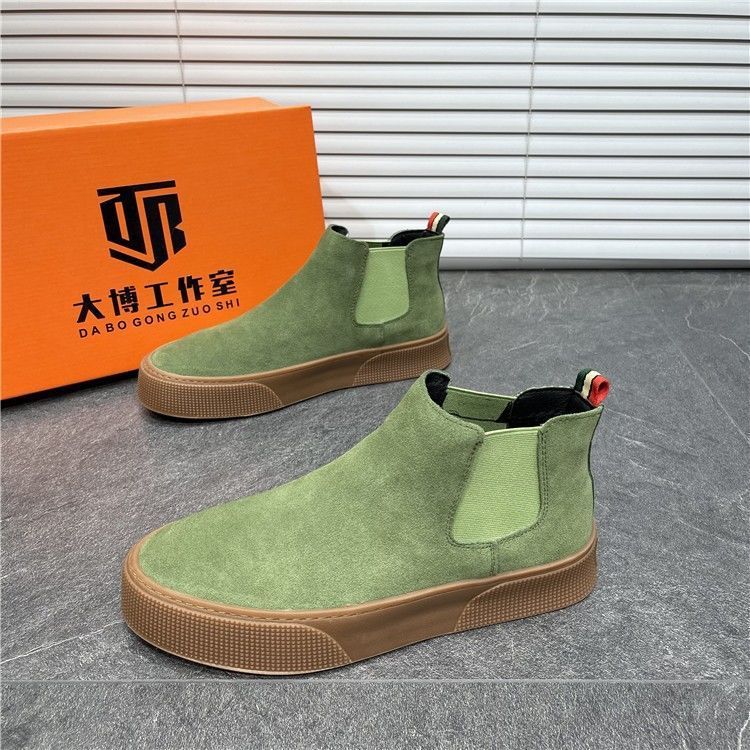 Zapatos casuales de algodón cálido de terciopelo de invierno para hombre
