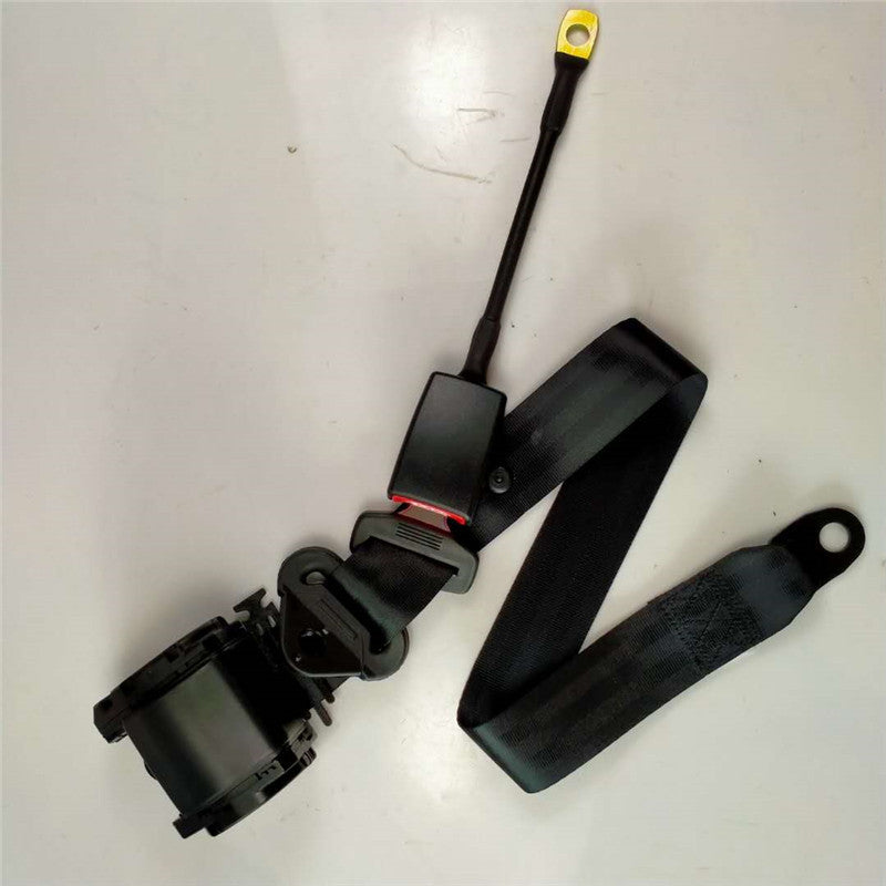 Kit de sangles de ceinture de sécurité rétractable à 3 points réglables pour véhicule automobile, taille réglable, ceinture en nylon lourd