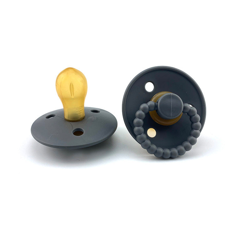 Chupete de látex Natural, edredón súper suave para bebé recién nacido, artefacto para mama, chupete de goma simulado para bebé