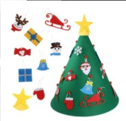 Tissu en feutre pour décorer le sapin de Noël