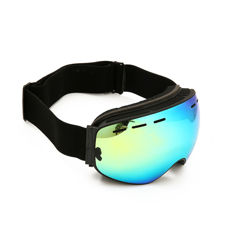 Grand miroir sphérique enduit, lunettes coupe-vent pour myopie à la cocaïne, lunettes de ski HX18 Edge