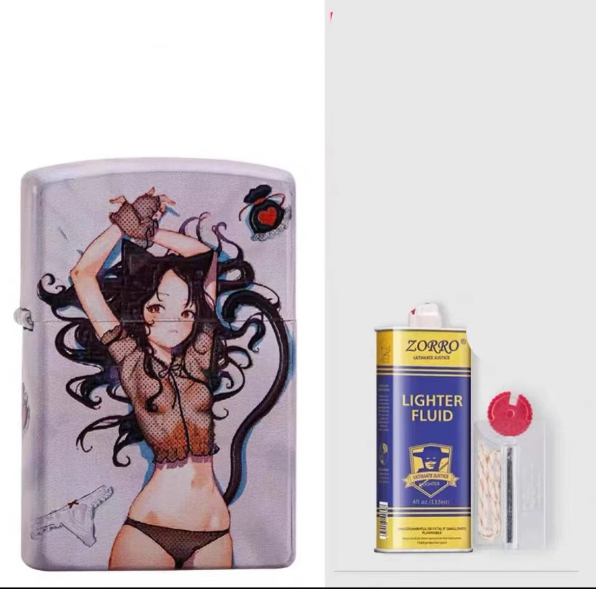 Encendedor de queroseno Muela abrasiva a prueba de viento Elemento secundario Alto nivel de apariencia