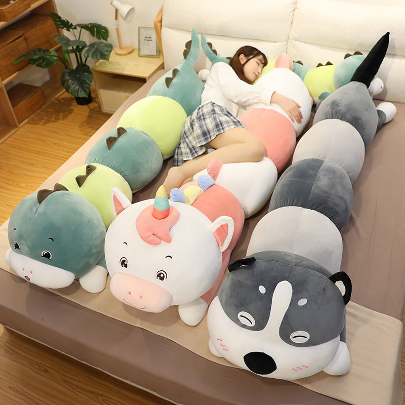 Juguete de peluche Husky de la serie linda