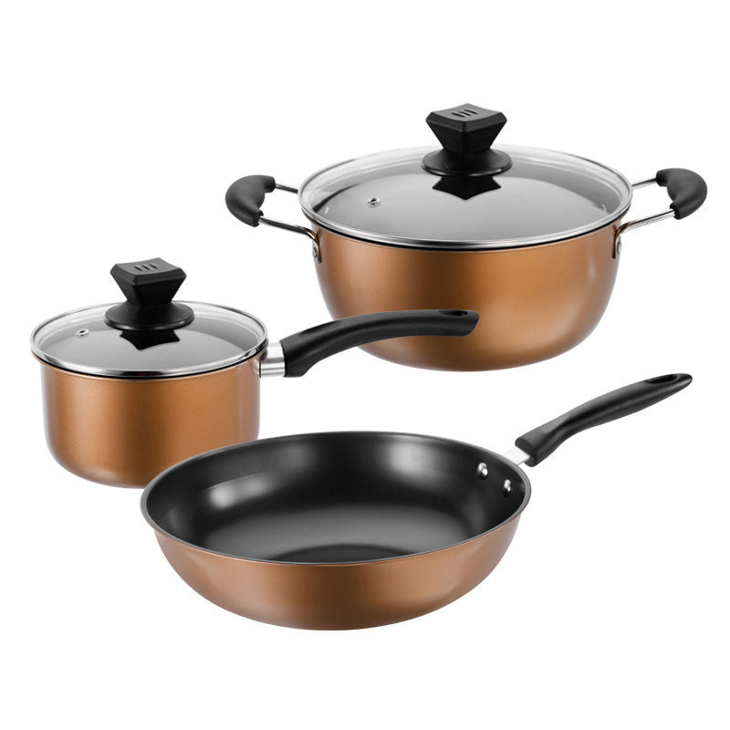Ensemble de casseroles de cuisine, ustensiles de cuisine, casseroles