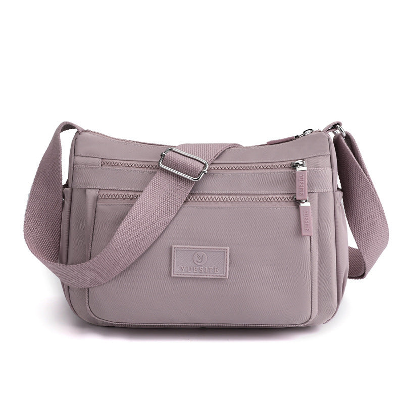Sac messager imperméable multi-compartiments décontracté et léger