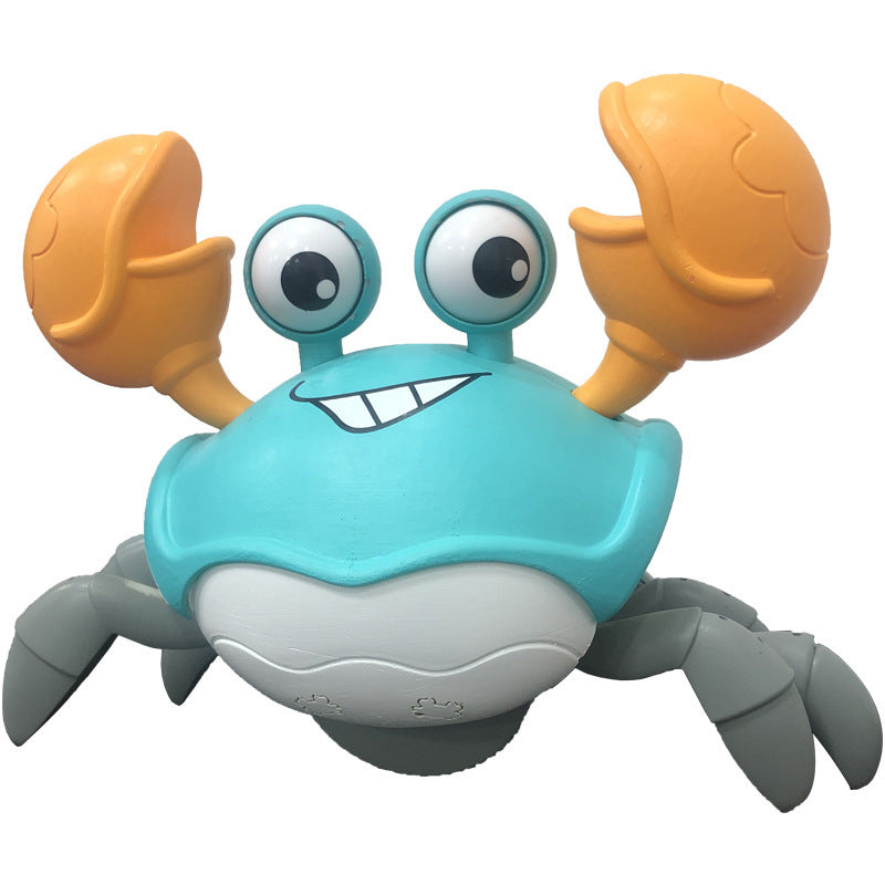 Jouet aquatique éducatif pour enfants, lumière électrique à Induction pour animaux de compagnie, crabe marchant, lumière musicale