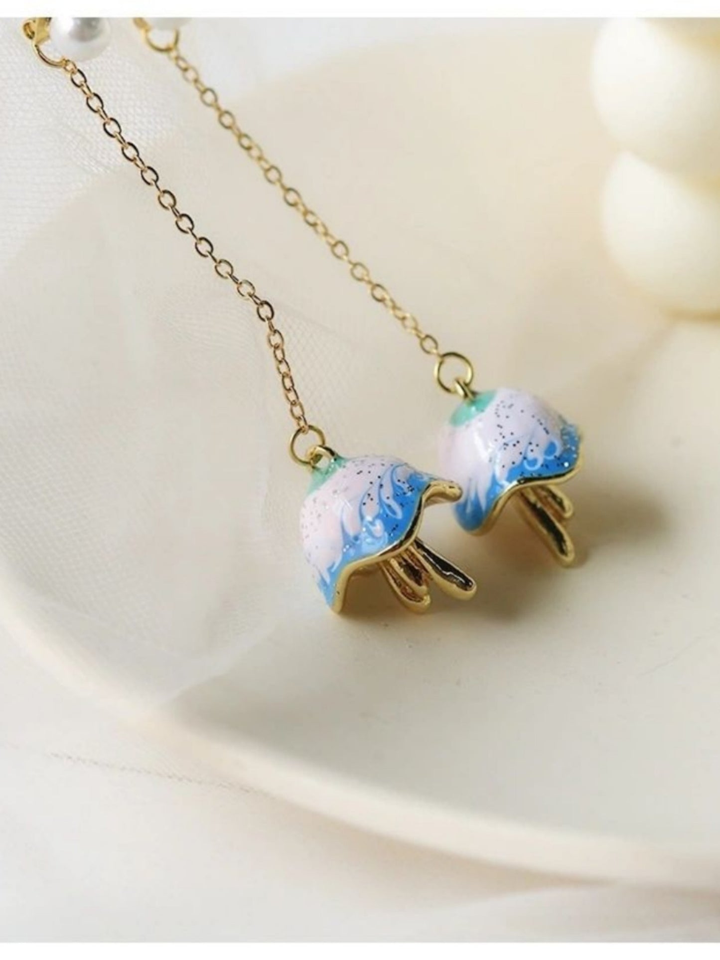 Boucles d'oreilles longues élégantes pour femmes