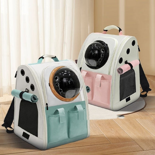 Sac à dos pour sortir, sac à dos pliable, Capsule spatiale, animal de compagnie mignon