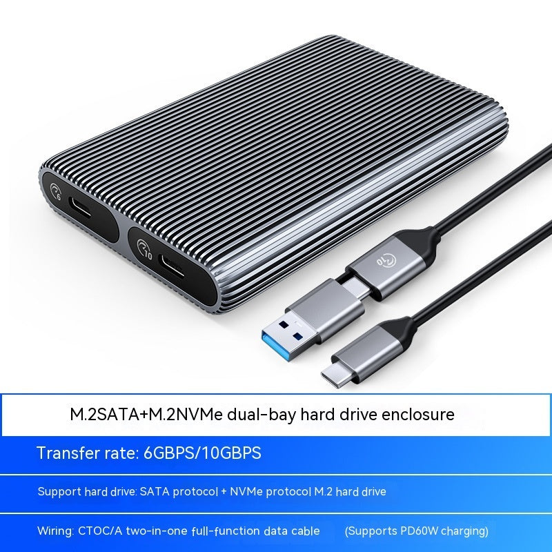 SSD Box Móvil Universal Portátil Externo