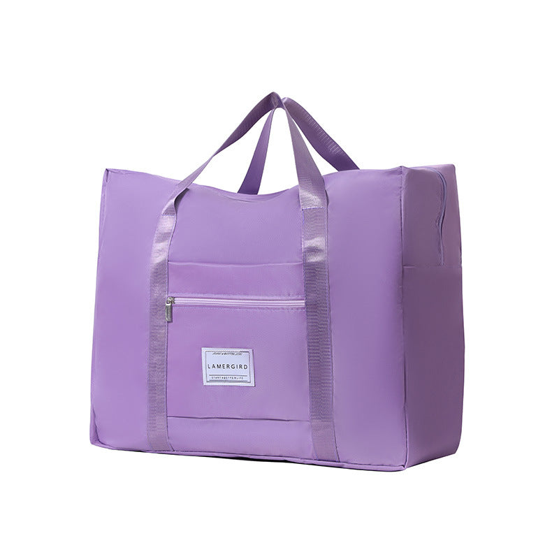 Bolso de equipaje de gran capacidad con barra de tiro de gran tamaño