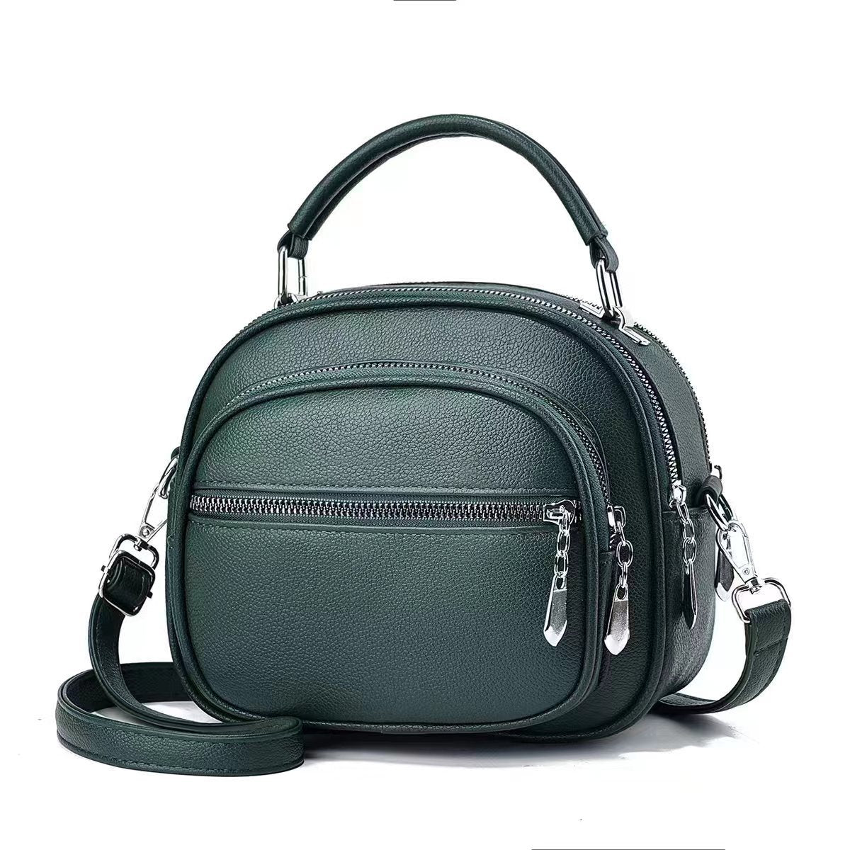 Sac messager multicouche femme Simple grande capacité