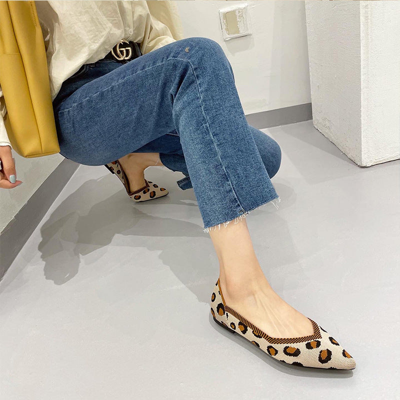 Chaussures plates volantes décontractées à la mode pour femmes