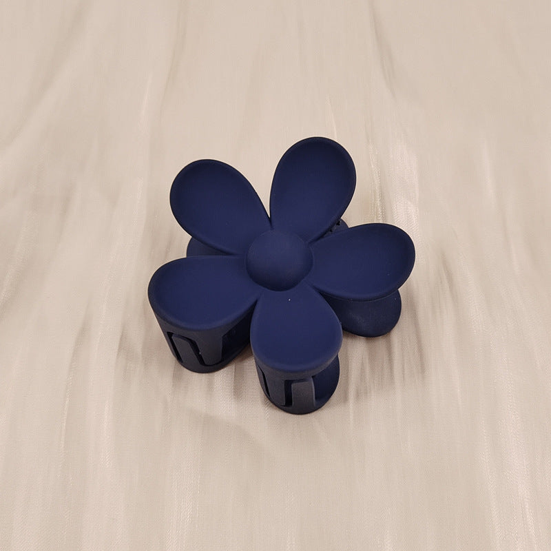 Pince à cheveux fleur givrée couleur bonbon d'été