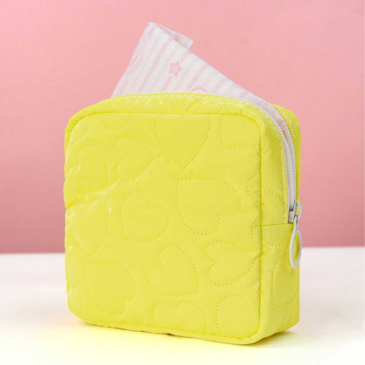 Sac de rangement couleur bonbon, mignon, étudiant Portable