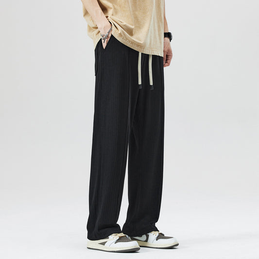 Men's Fashion Casual Loose Straight Drooping Long Pants