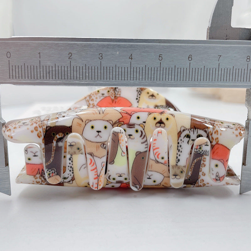 Los fabricantes suministran accesorios lindos del pelo de las pinzas de pelo del apretón los 82cm 2p de la historieta