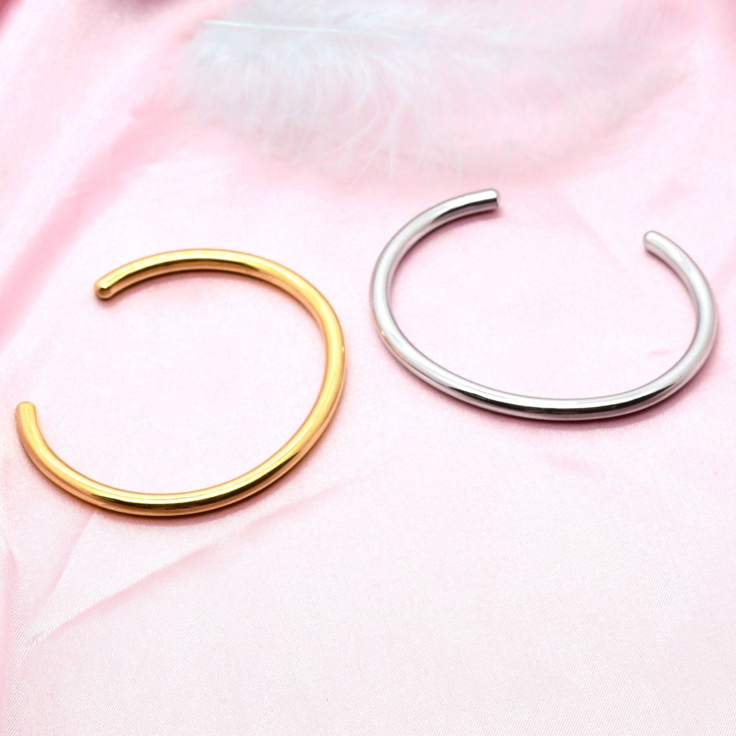 Bracelet d'ouverture de bracelet simple à motif de vague