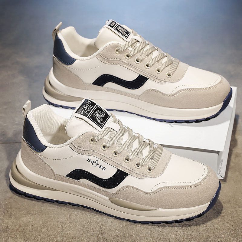 Zapatos de hombre Marca de moda Deportes Altura creciente Parte inferior