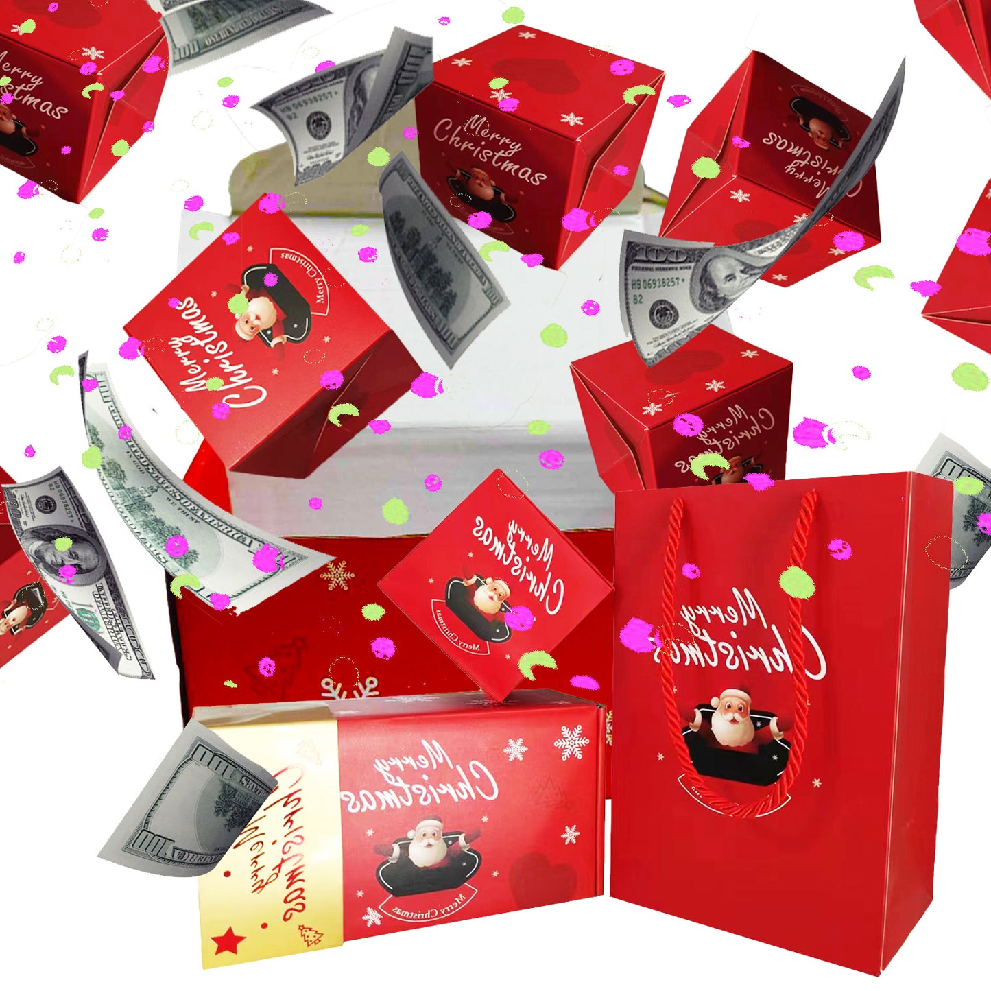 Caja de regalo plegable de regalo creativo