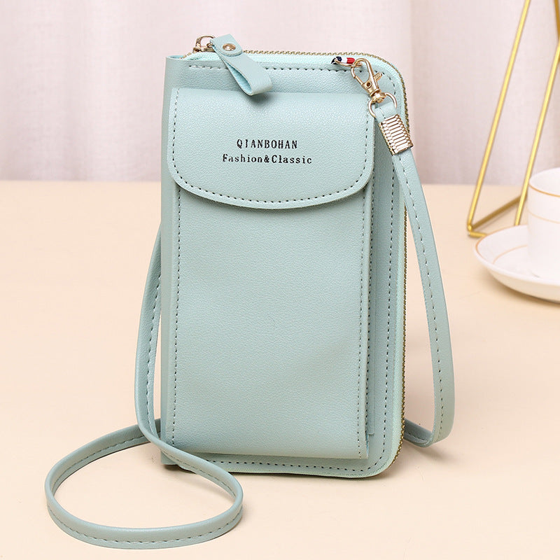 Women's Stylish And Portable Large Capacity Vertical Shoulder Crossbody Bag