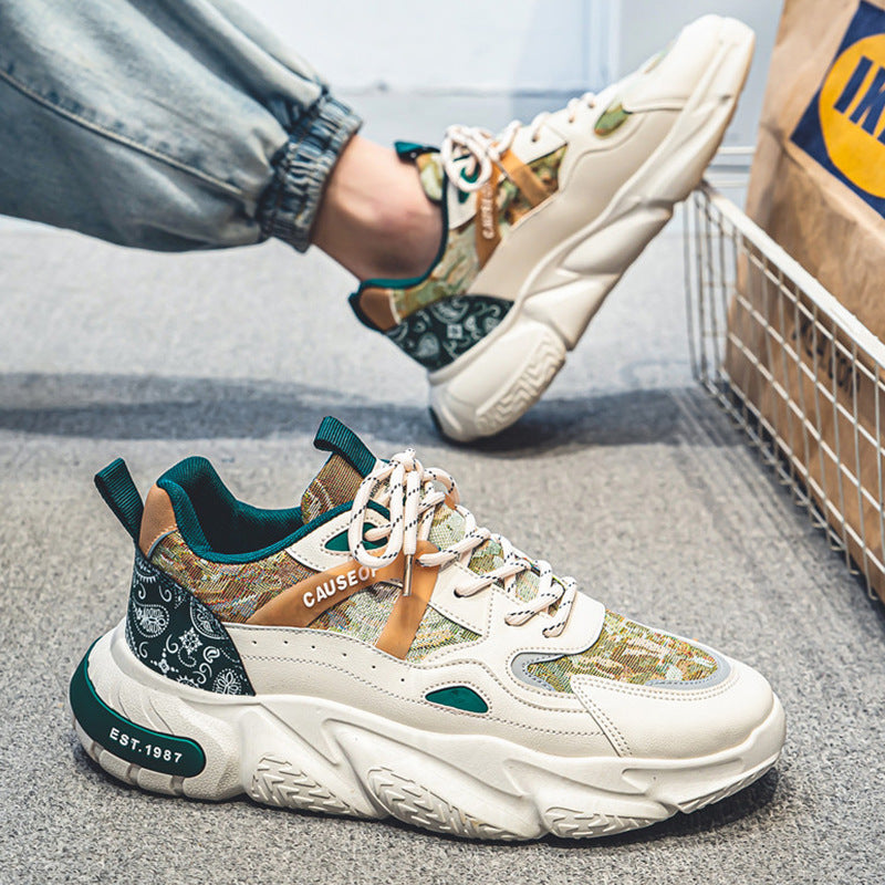 Zapatos de hombre Zapatillas de deporte de moda Adolescentes Aumento de altura