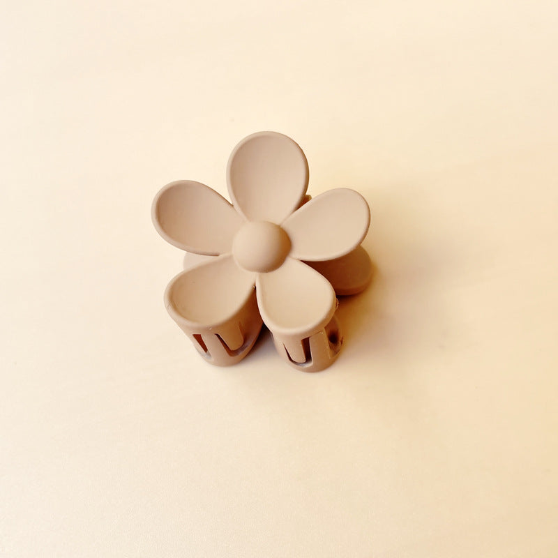 Pince à cheveux fleur givrée couleur bonbon d'été