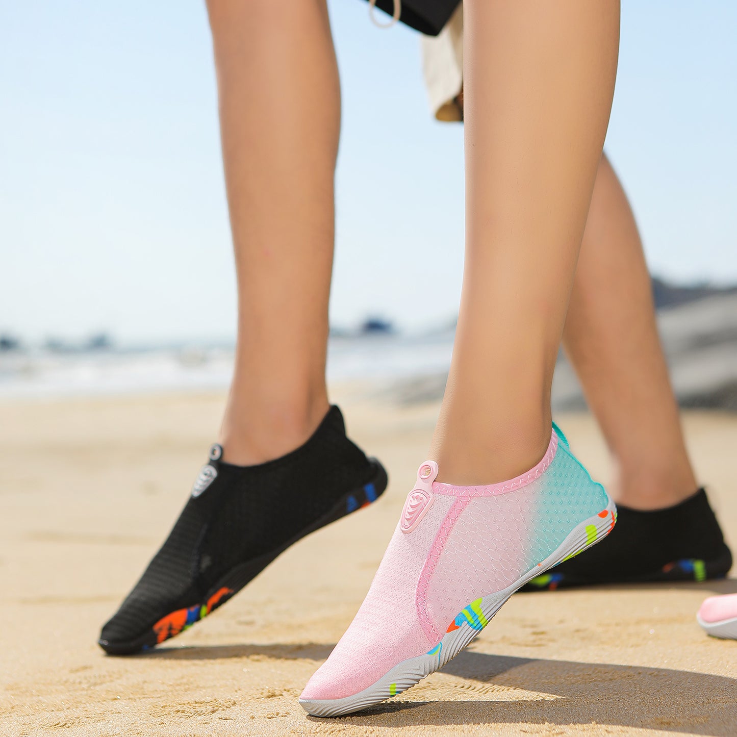 Chaussures de natation, de fitness, de yoga, respirantes, à séchage rapide