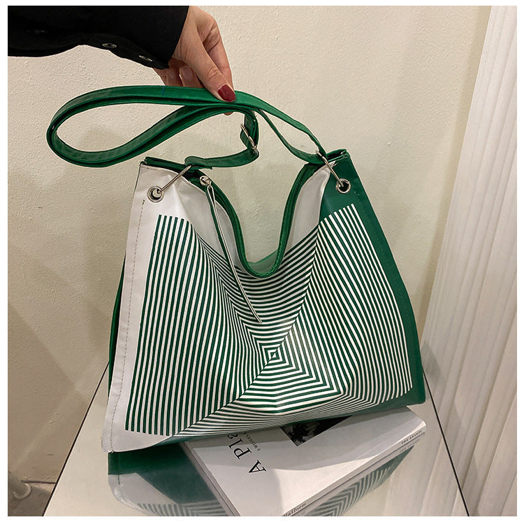 Bolso de mano casual de tendencia de hombro de mujer bandolera de gran capacidad