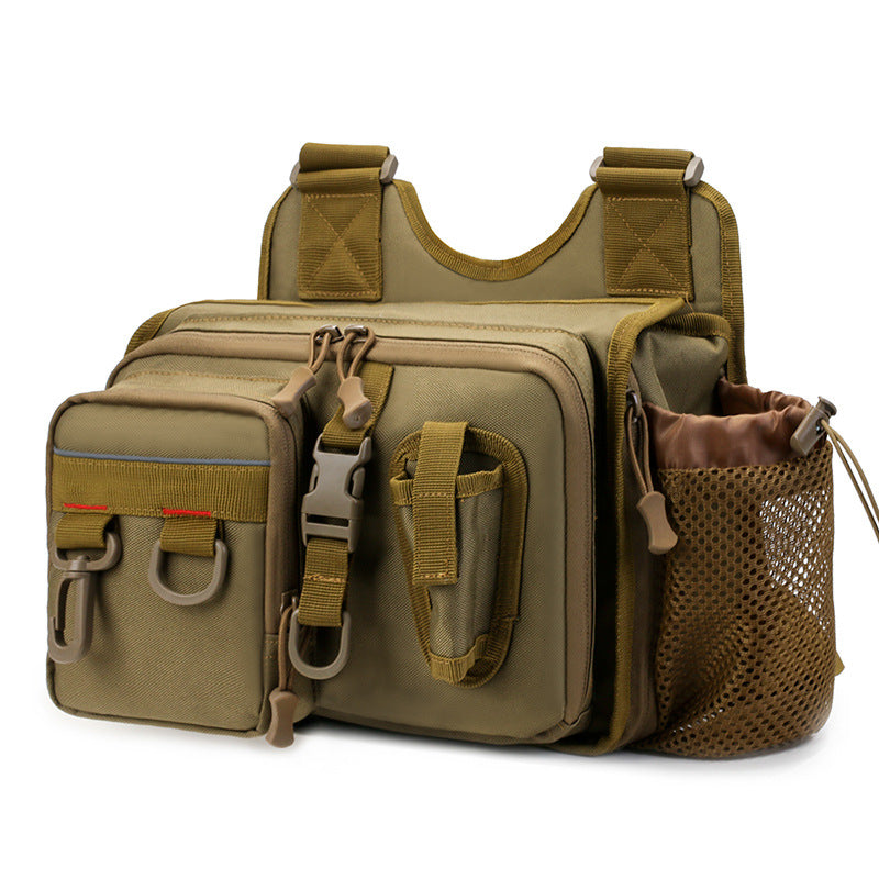 Riñonera multifuncional tipo bandolera para hombre