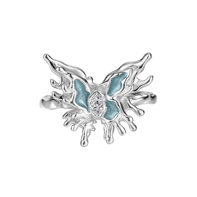 Bague papillon en forme de mode pour femmes