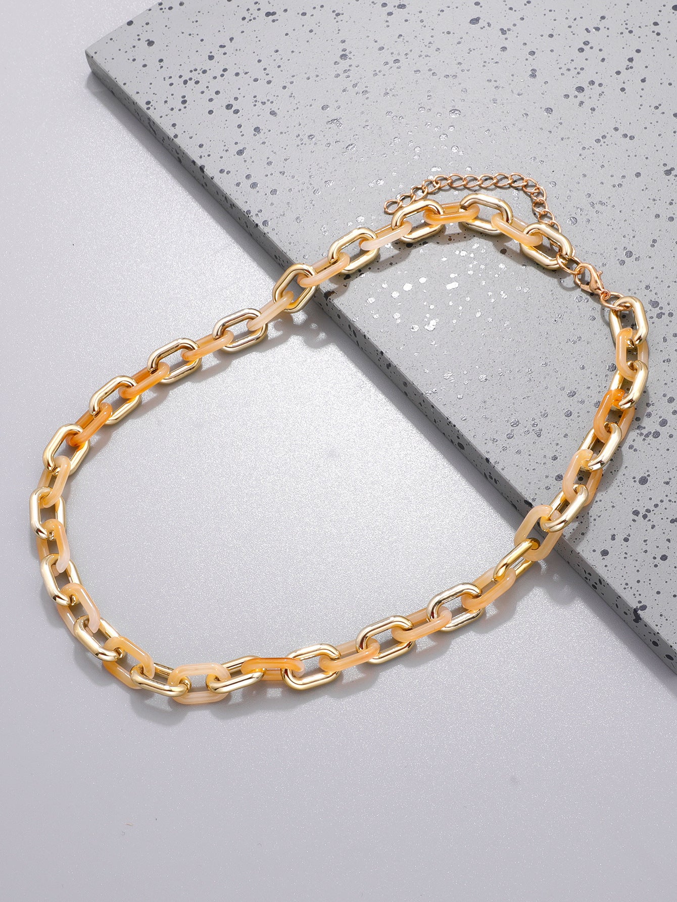 Collier de texture acrylique couleur Street Shot populaire